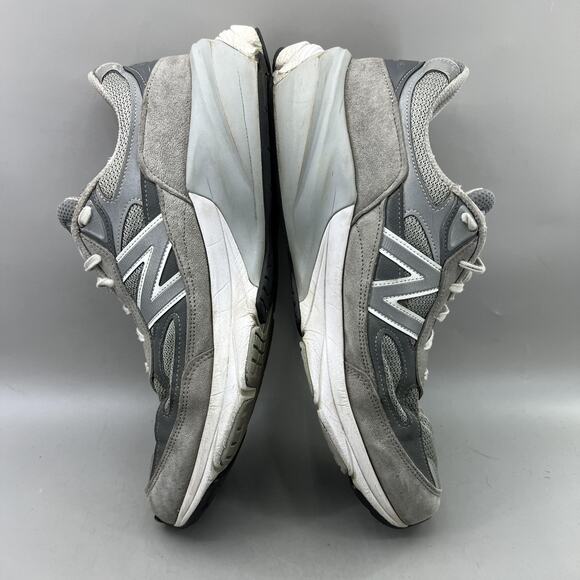 New Balance 990v6 Running Shoes Mens Size 12.5 D Gray Suede Made In USA Sneakers - Picture 6 of 11